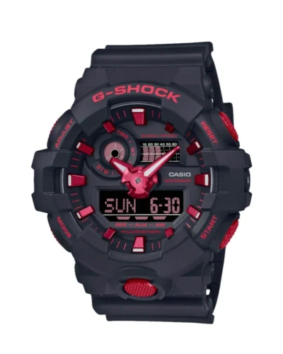 Reloj casio g-shock  rojo ga700bnr1adr