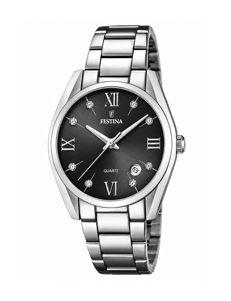 Reloj Festina PLATEADO FONDO NEGRO F16790/F