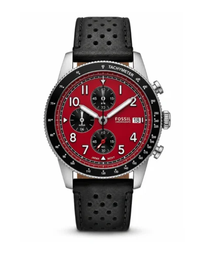 Reloj Fossil fondo rojo FS6086