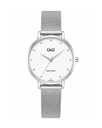 Reloj Q&Q dama plateado QB57J031Y
