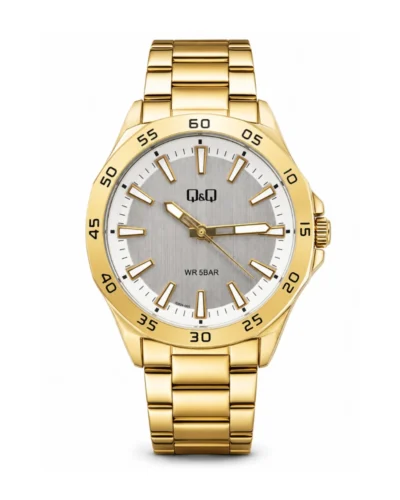 Reloj Q&Q dorado caballero QZ82J201YD