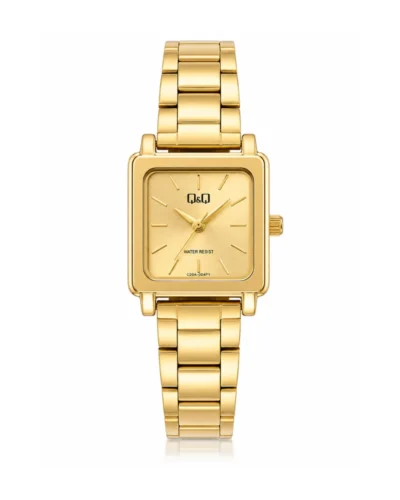 Reloj Q&Q dorado dama C79A003PY