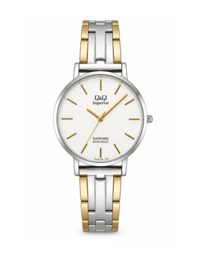 Reloj Q&Q esqueleto bicolor S13A503PY