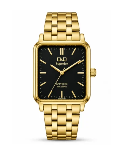 Reloj Q&Q superior cuadrado dorado S28A003PY