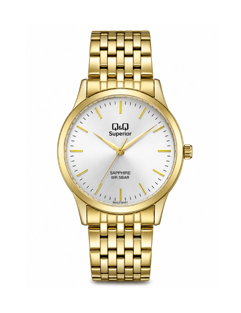Reloj Q&Q superior dorado S281J001Y