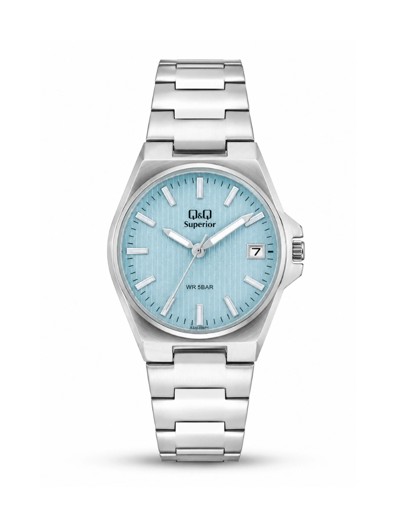 Reloj Q&Q superior fondo tiffany S22A004VY