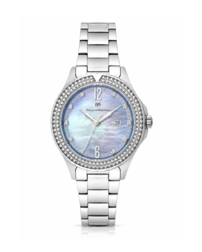 Reloj Technomarine dama plateado TM-826007