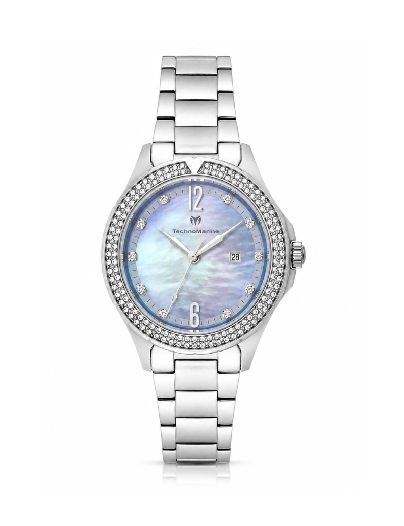 Reloj Technomarine dama plateado TM-826007