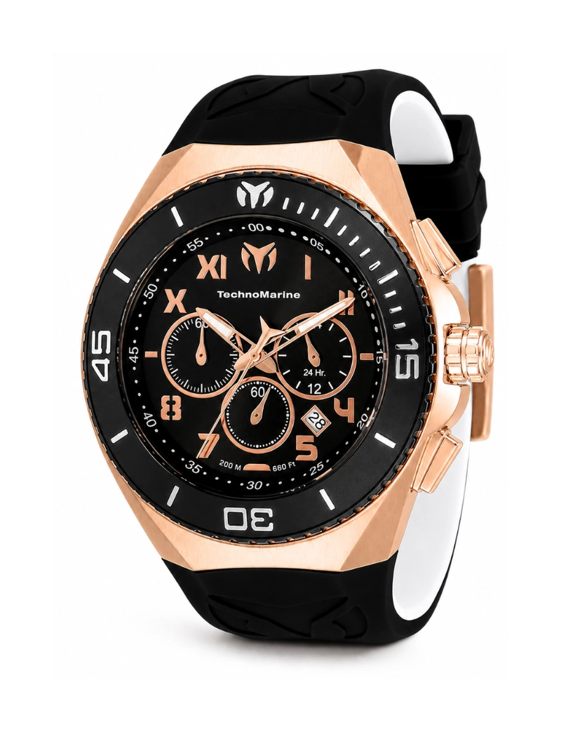 Reloj Technomarine negro blanco TM-220007