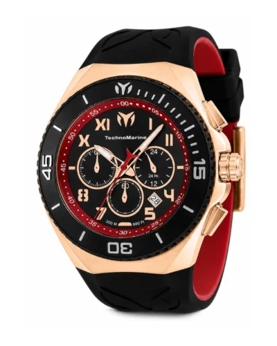 Reloj Technomarine negro rojo TM-221046