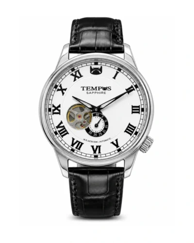 Reloj tempus automatico pulso cuero ea9023g-1