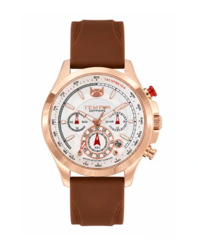 Reloj tempus cronografo palo rosa 1094g