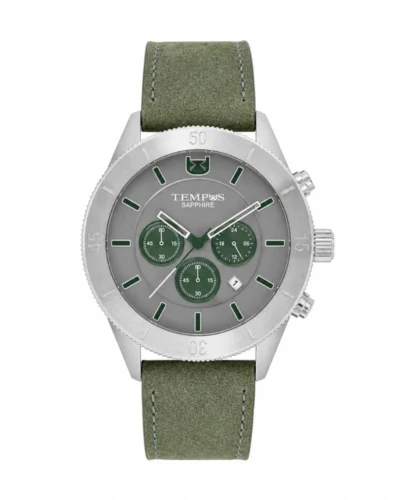 Reloj tempus cronografo verde smt230407