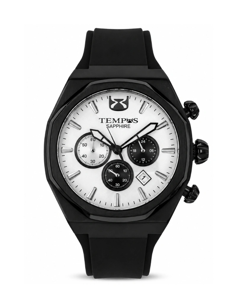 Reloj tempus deportivo negro smt240618-2