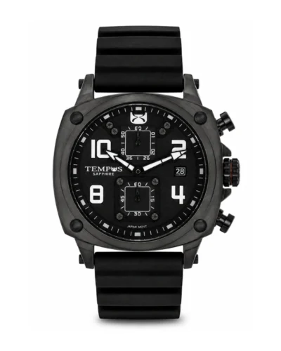 Reloj tempus negro deportivo 1145g-2