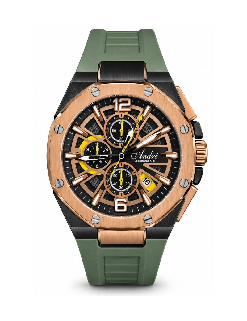 ANDRÉ Caballero VERDE OORO ROSA JC605M