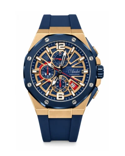 ANDRÉ PULSO AZUL ORO ROSA JC605M