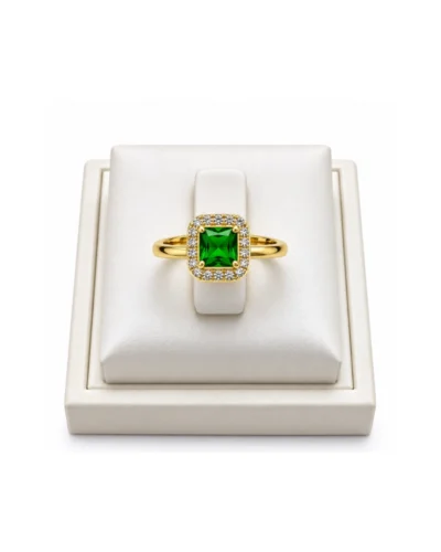 Anillo piedra cuadrada
