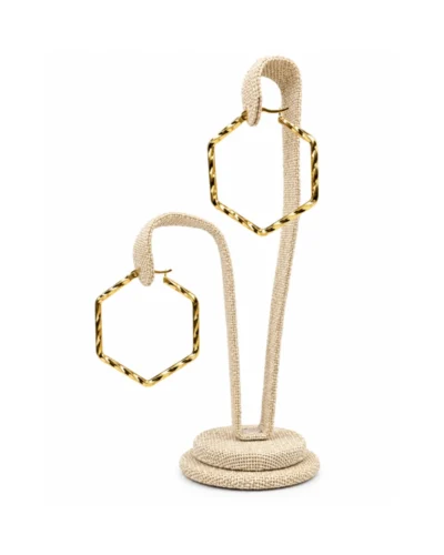 Argollas hexagonales