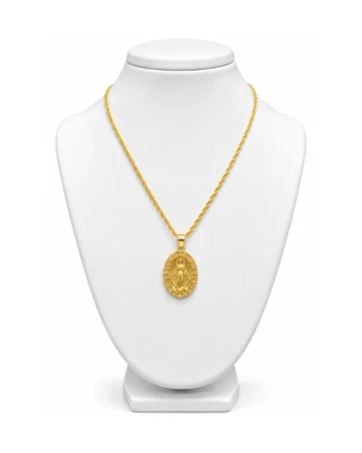 Cadena de acero rodinado virgen