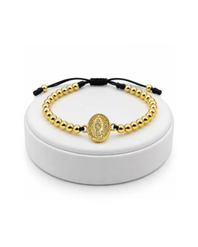 Pulsera en acero rodinado