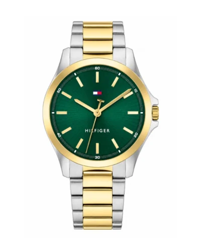 Reloj Tommy bicolor fondo verde 1792192