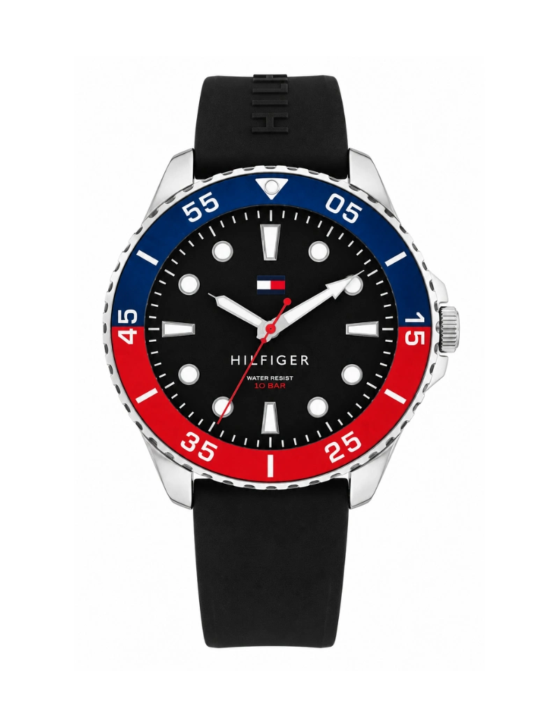 Reloj Tommy deportivo negro 1792201
