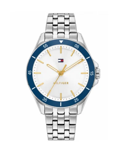 Reloj Tommy plateado azul 1782890