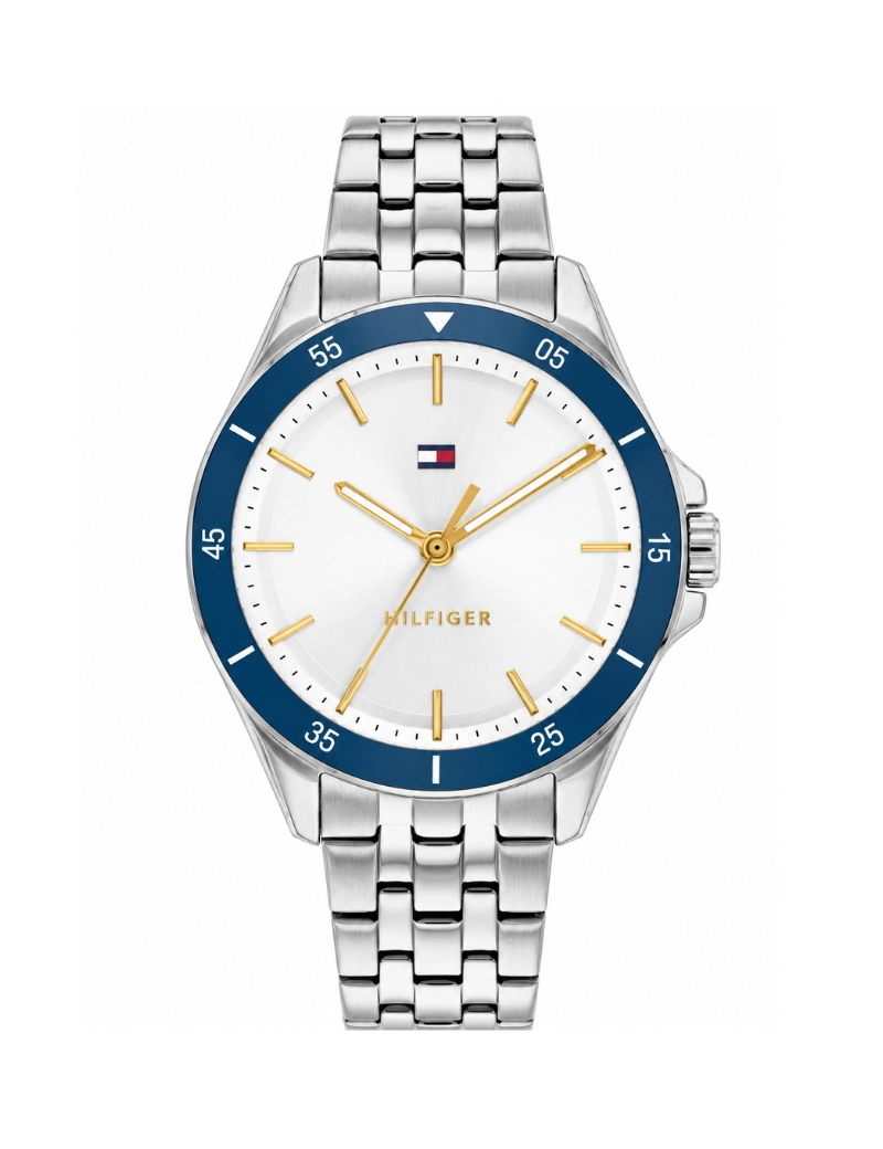 Reloj Tommy plateado azul 1782890