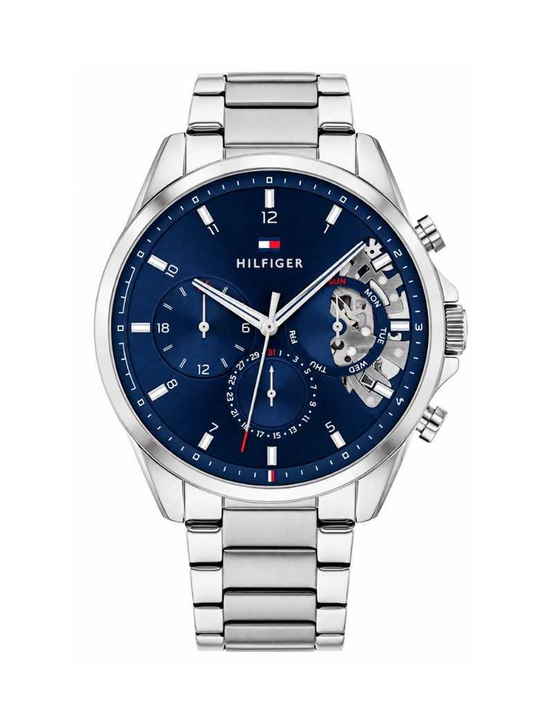 Reloj Tommy plateado caballero TMY1710448