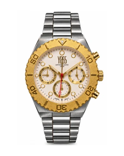 Reloj yess caballero dorado bicolor Y2411005