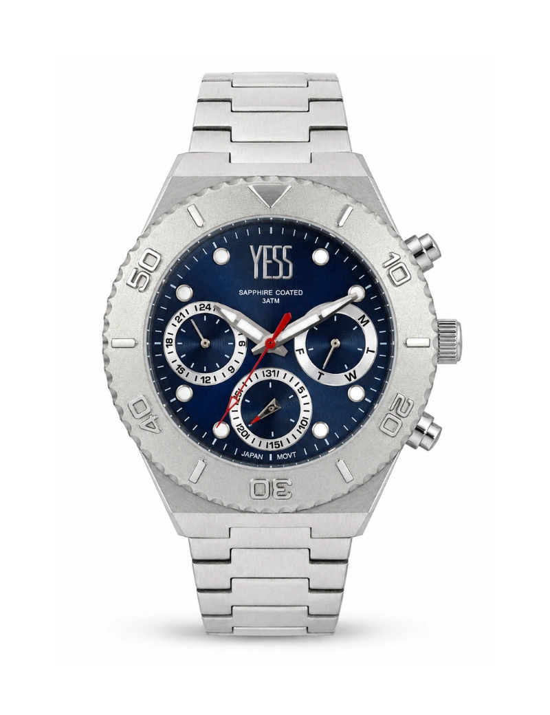Reloj yess caballero plateado Y2411002