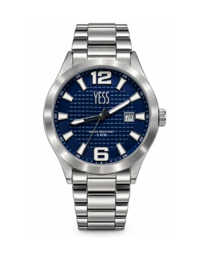 Reloj yess plateado caballero Y2502502