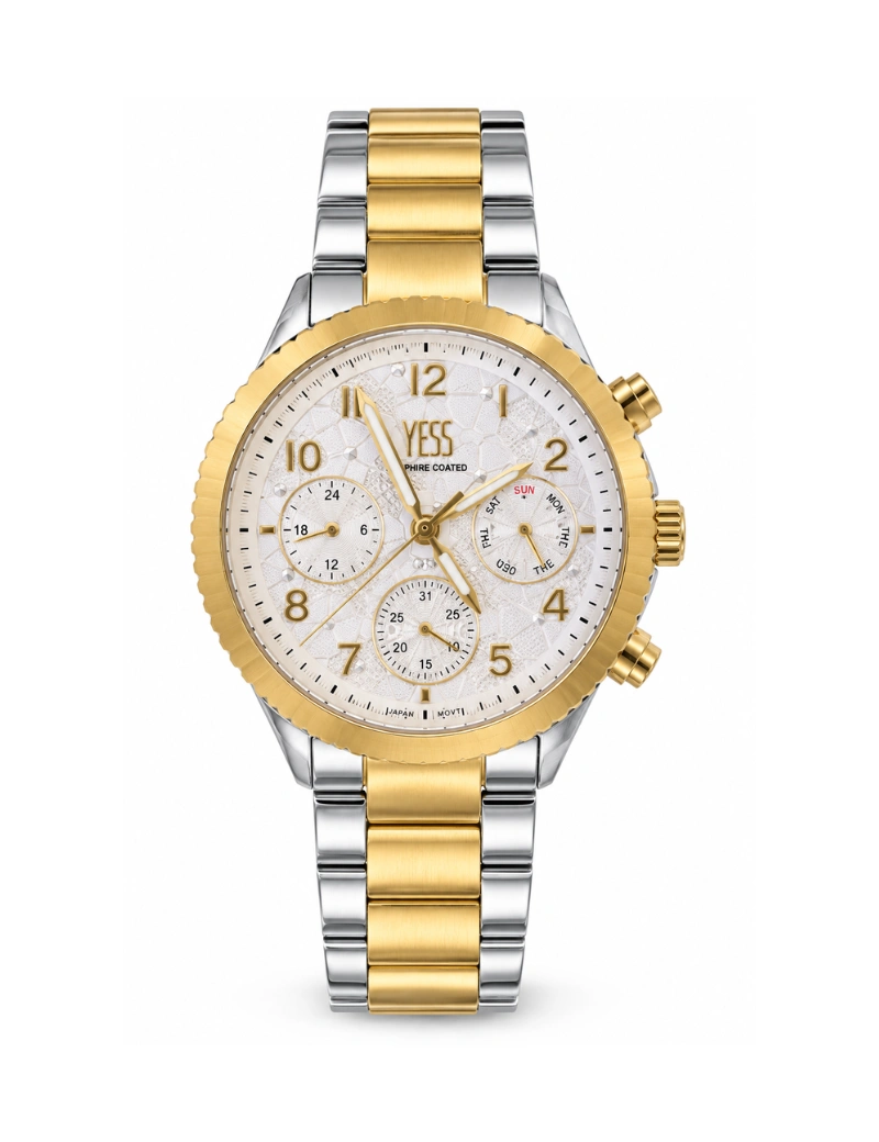 Reloj yess plateado fondo azul SMT24100602