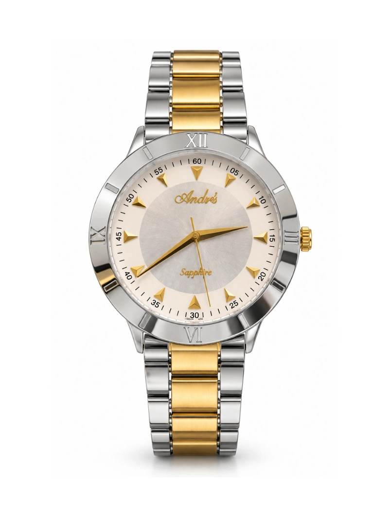 Reloj André 52 bicolor