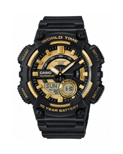 Reloj Casio AEQ-110BW-9AVDF negro dorado