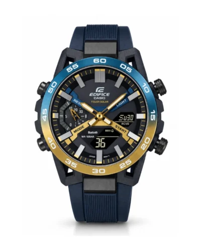 Reloj Casio ECB-2000NP-1ADF Edifice azul dorado solar