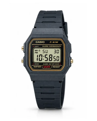 Reloj Casio F-91WG-9QDF negro