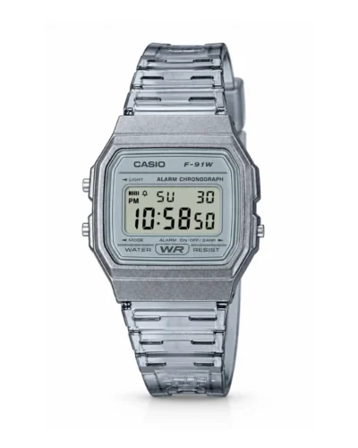 Reloj Casio F-91WS-8DF gris