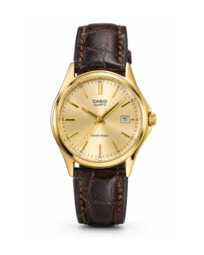 Reloj Casio LTP-1183Q-9ADF dorado manilla de cuero