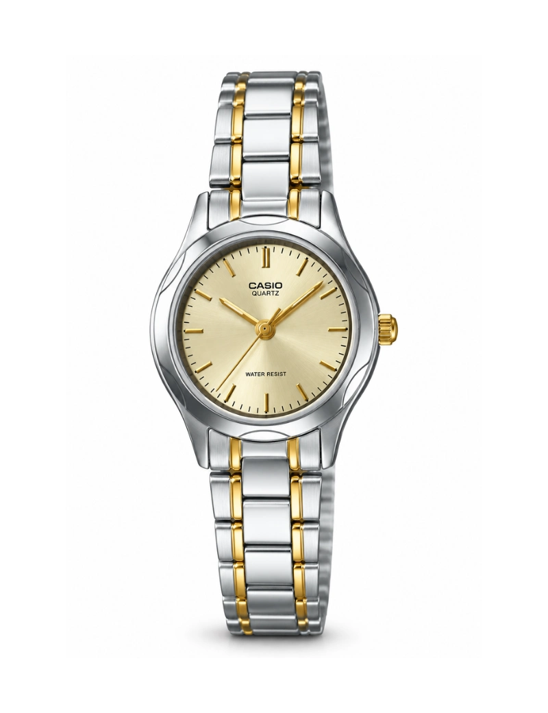 Reloj Casio LTP-1275SG-9ADF de acero bicolor fondo champagne